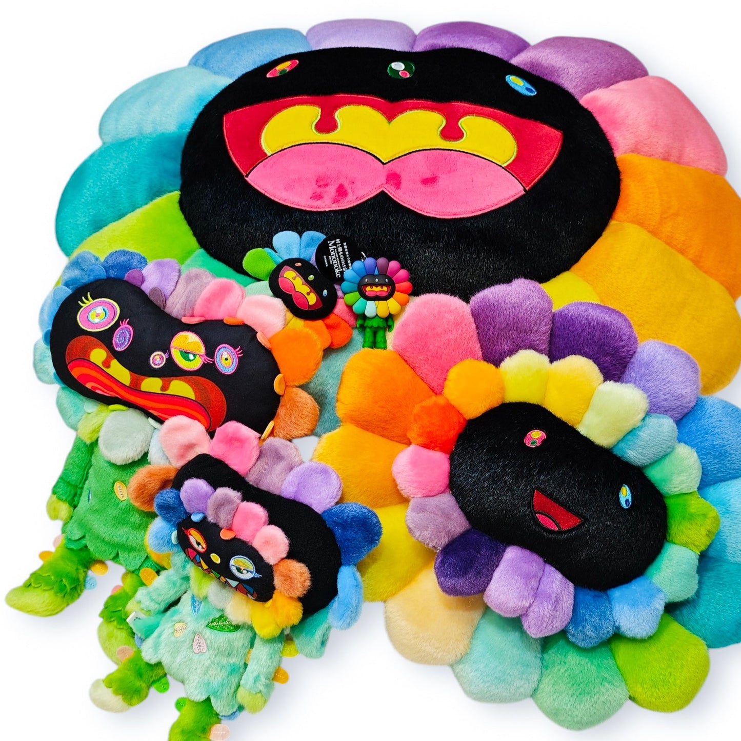 村上隆 Takashi murakami Flower Cushion 36cm/72cm (Mononoke Kyoto Exhibition Limited)