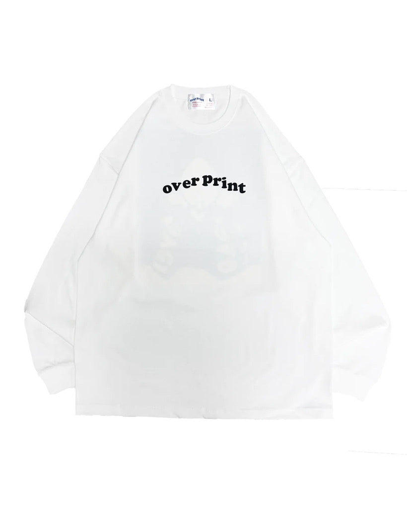 Over print Pop Art Heavy LS Tee Ver:1 (Green) Online Limited