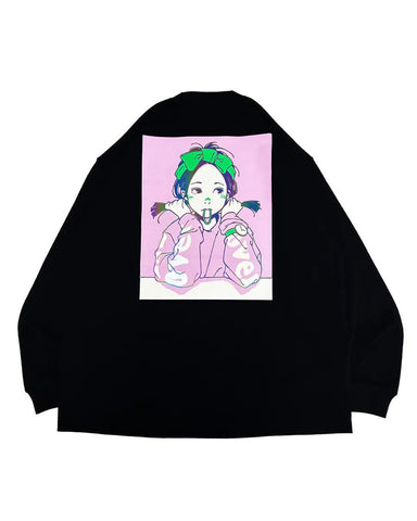 Over print Pop Art Heavy LS Tee Ver:1 Shibuya 109 Pop Up Limited