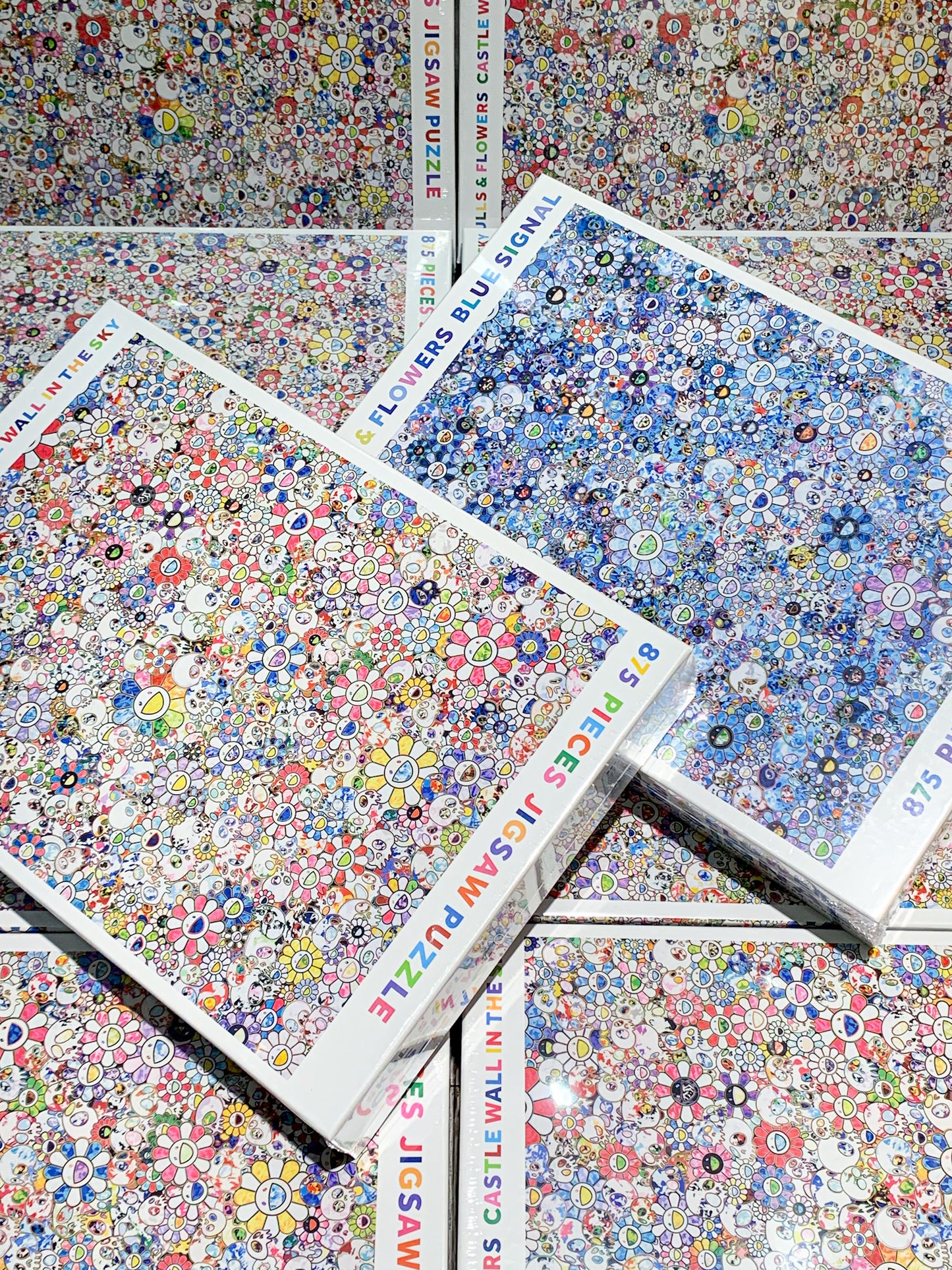 村上隆 Takashi Murakami Skull & Flower Jigsaw Puzzle (875Pic)