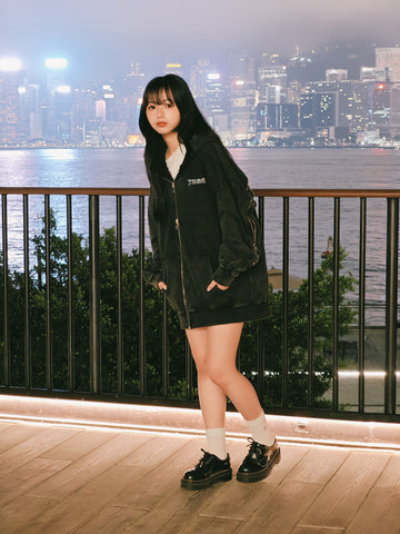 Tsubasa 3D TRAINEE ANGEL WASHED Zip Hoodie (Tsubasa)