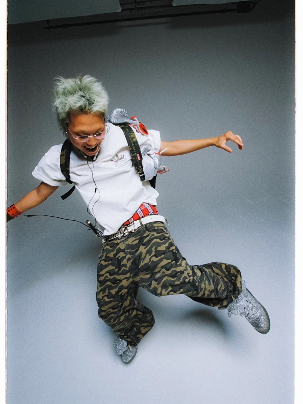 9090 King Logo Buggy Pants