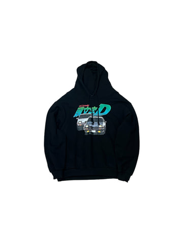 A'gem x INITIAL D Hoodie (藤原拓海 vs 乾 信司)