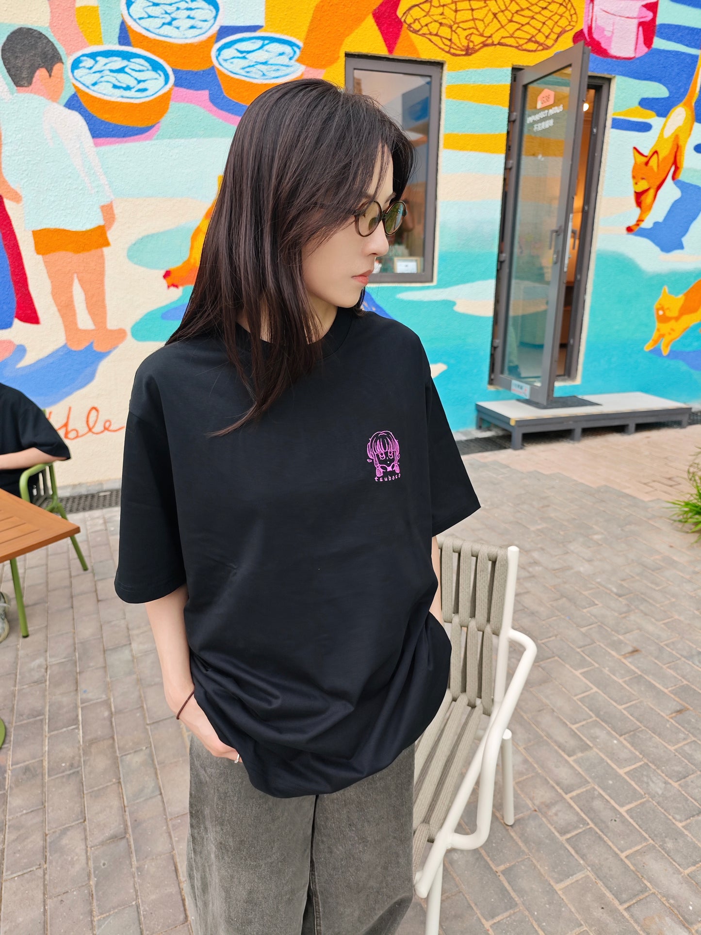 TSUBASA 25SS EMBROIDERY TRAINEE ANGEL T-SHIRT (MIU Ver.)