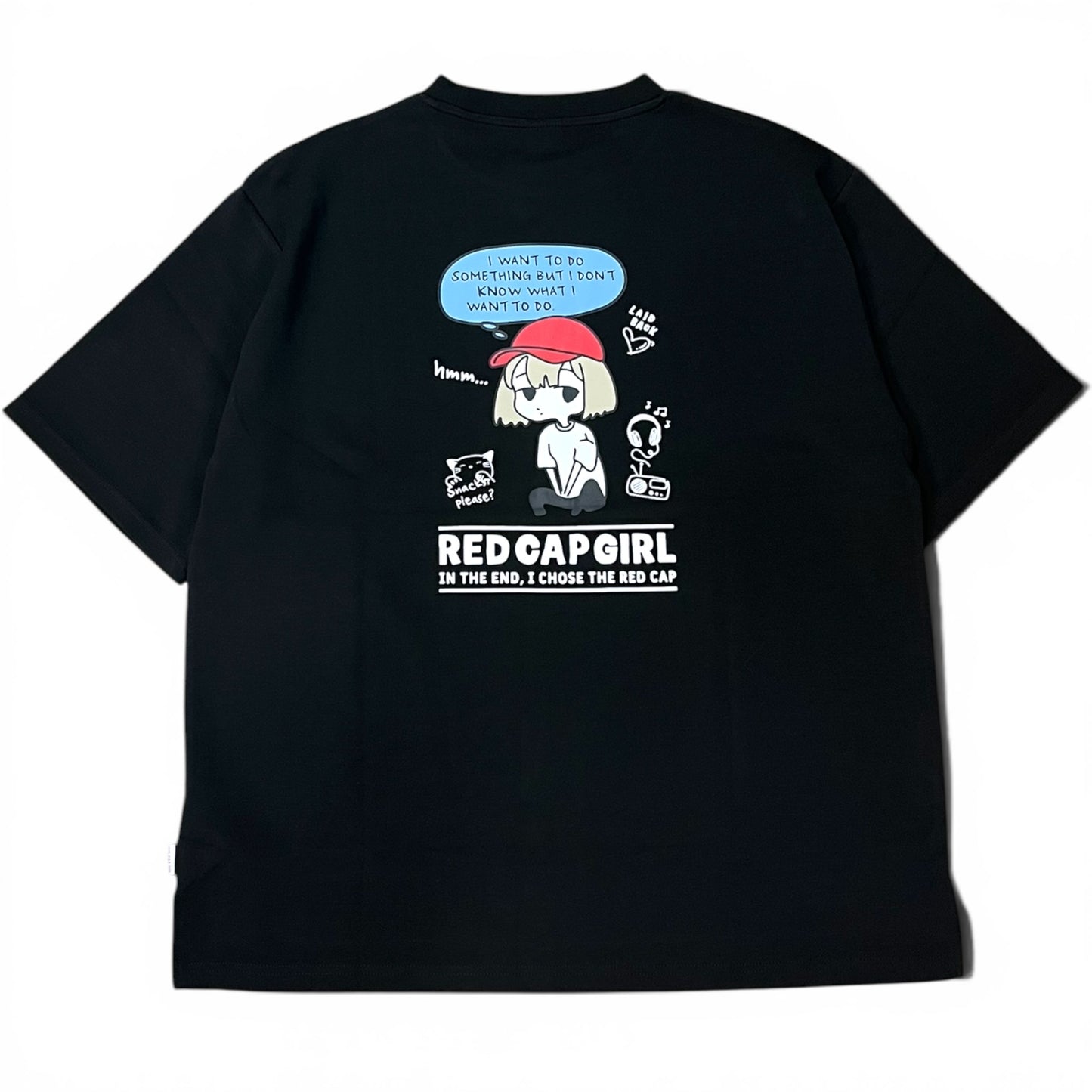 RED CAP GIRL Cartoon Girl Cool Touch T-Shirt