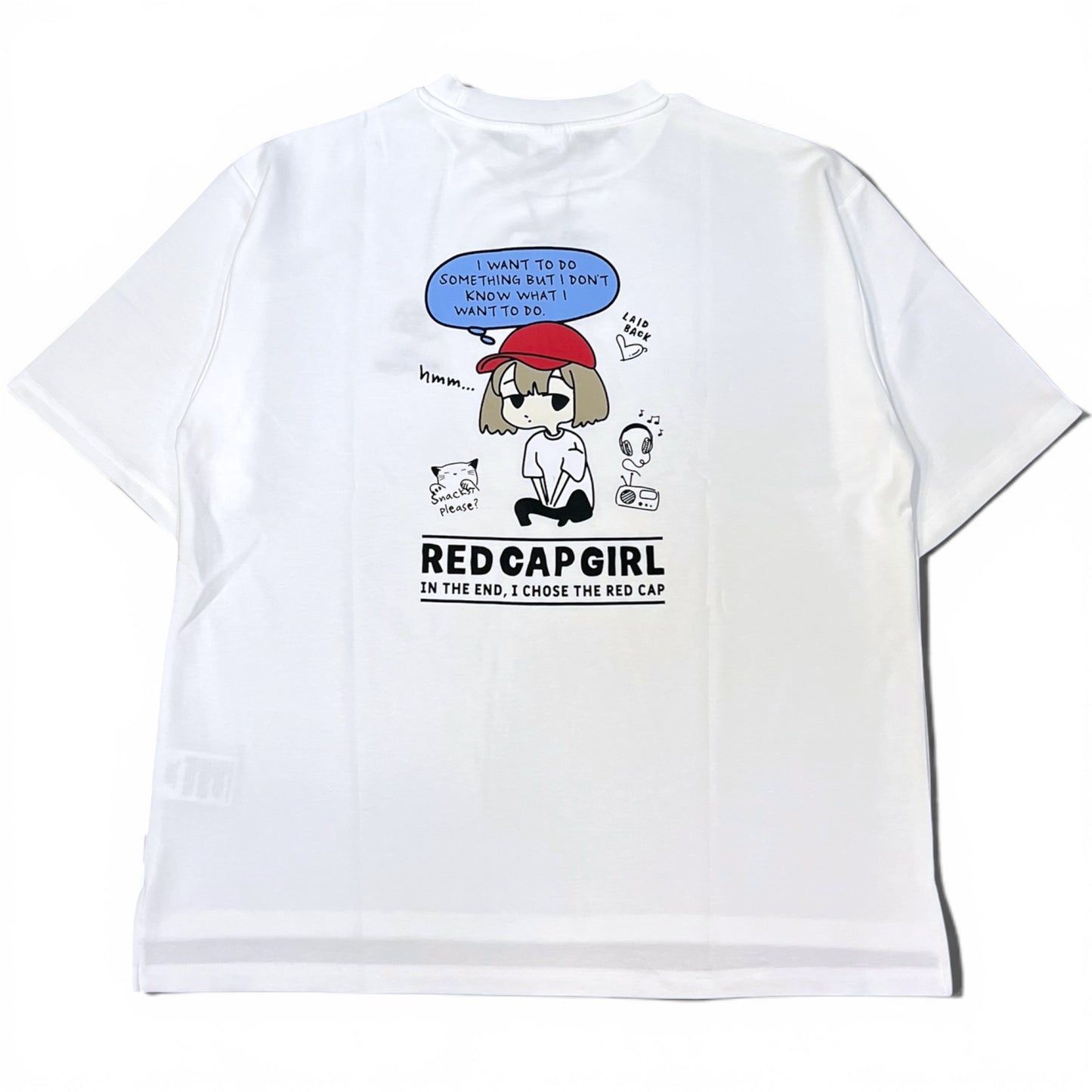 RED CAP GIRL Cartoon Girl Cool Touch T-Shirt