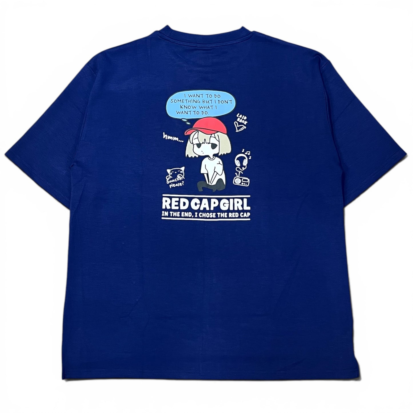 RED CAP GIRL Cartoon Girl Cool Touch T-Shirt