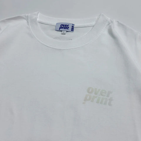 Over print OVER Tee (反光Logo)