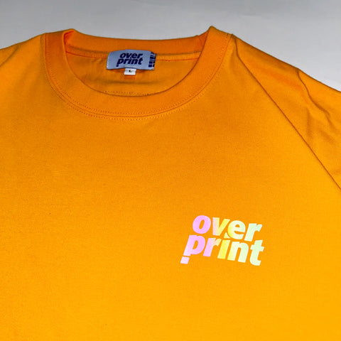 Over print OVER Tee (反光Logo)