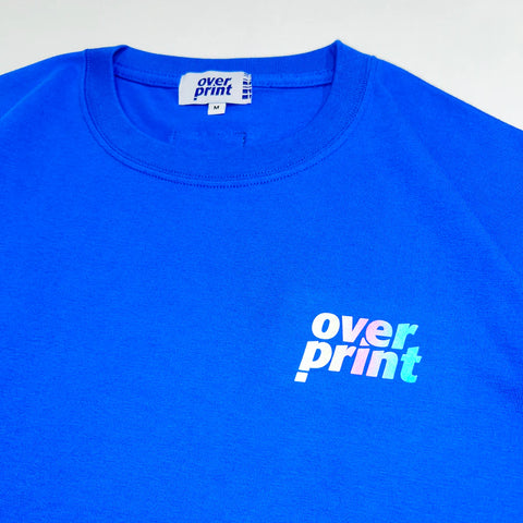 Over print OVER Tee (反光Logo)