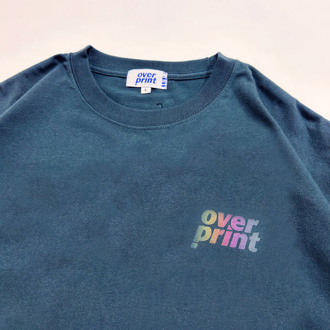 Over print OVER Tee (反光Logo)