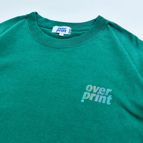 Over print OVER Tee (反光Logo)