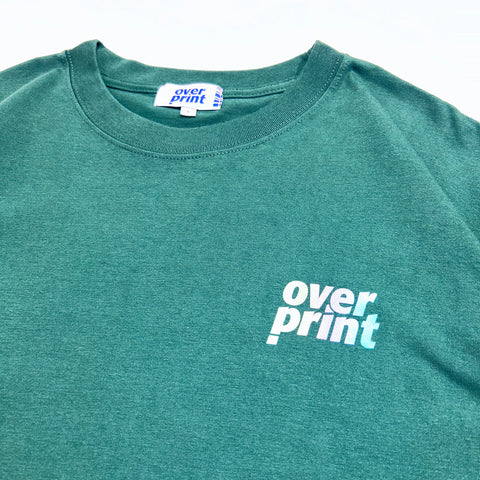 Over print OVER Tee (反光Logo)