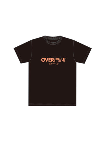 Over print Pop Art Tee Ver:20 (Pink/HK Ltd Colour) Black Body