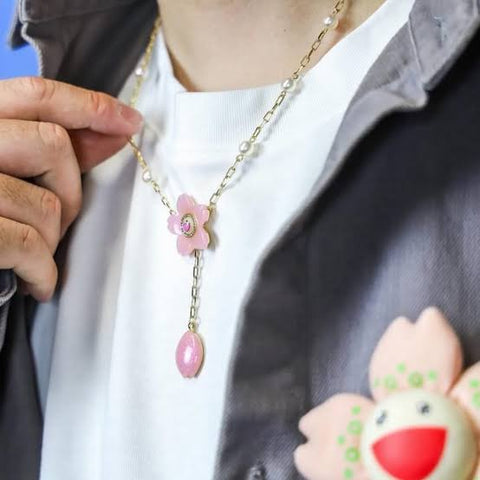 (預訂) Takashi Murakami x Liquem Sakura Lariat Chocker (約7~14days到貨)