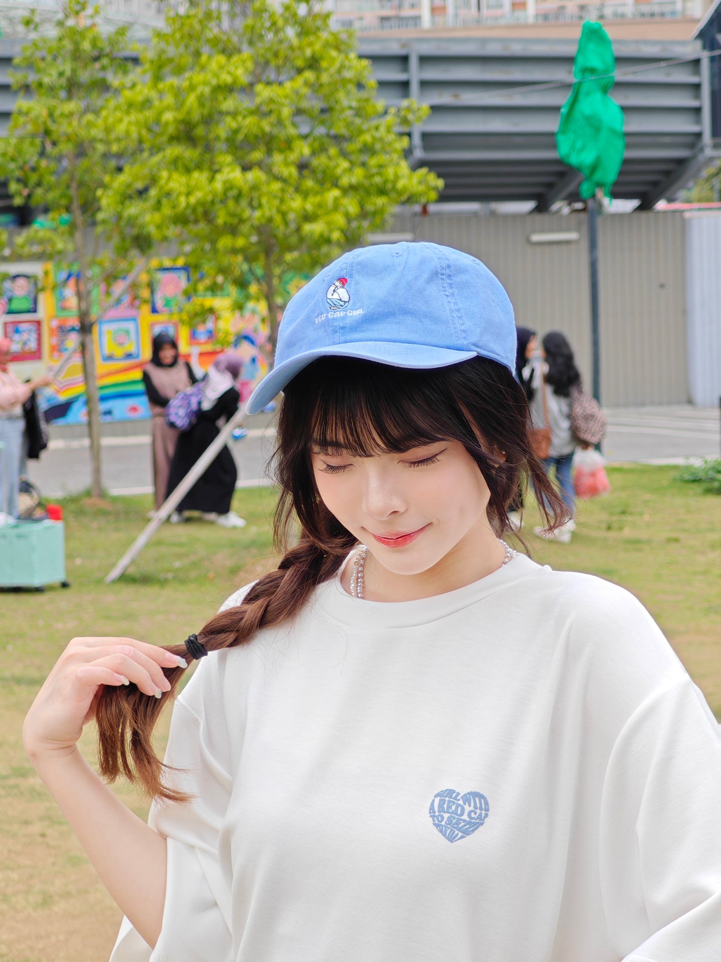 Red Cap Girl Cap