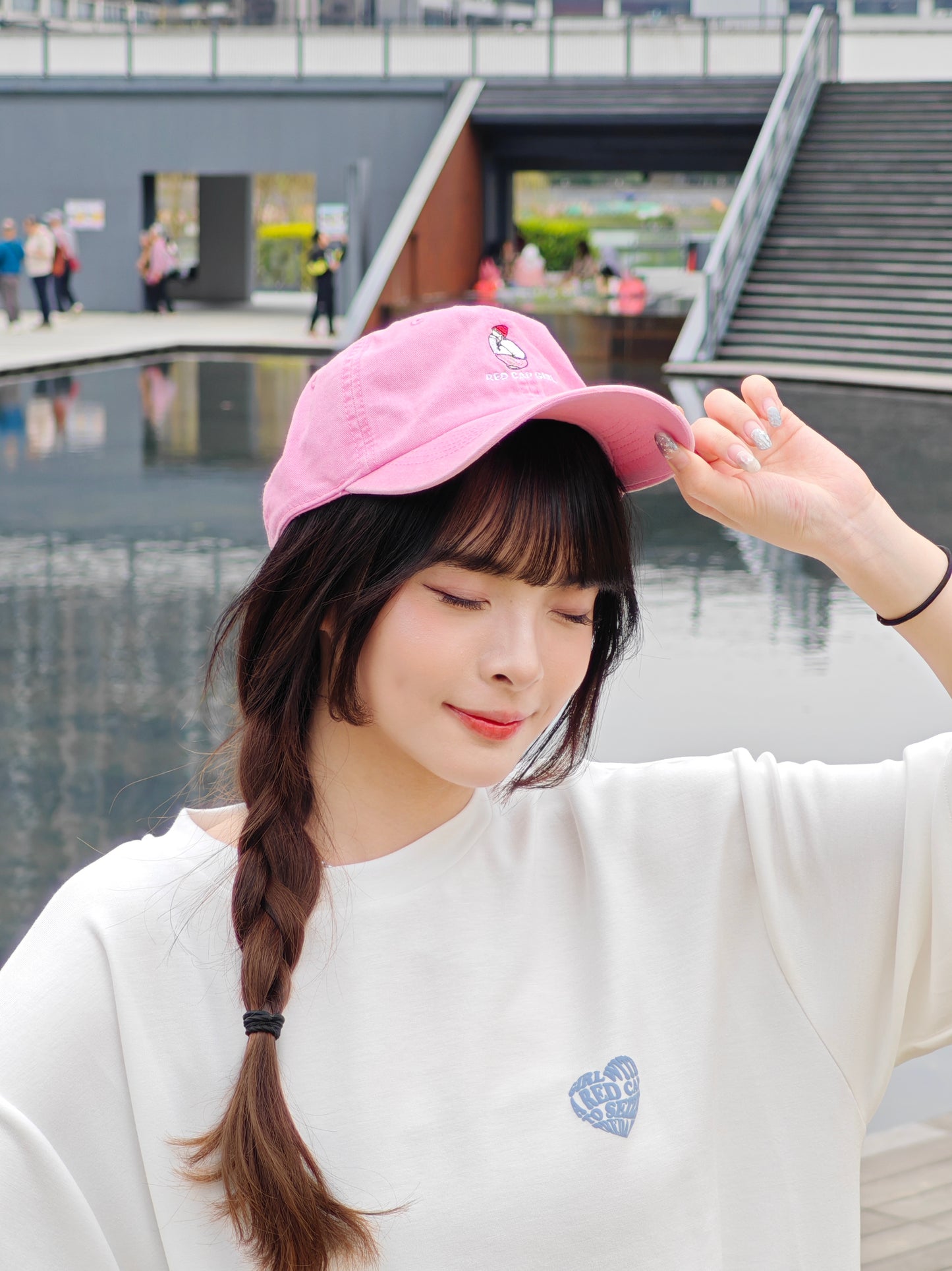 Red Cap Girl Cap