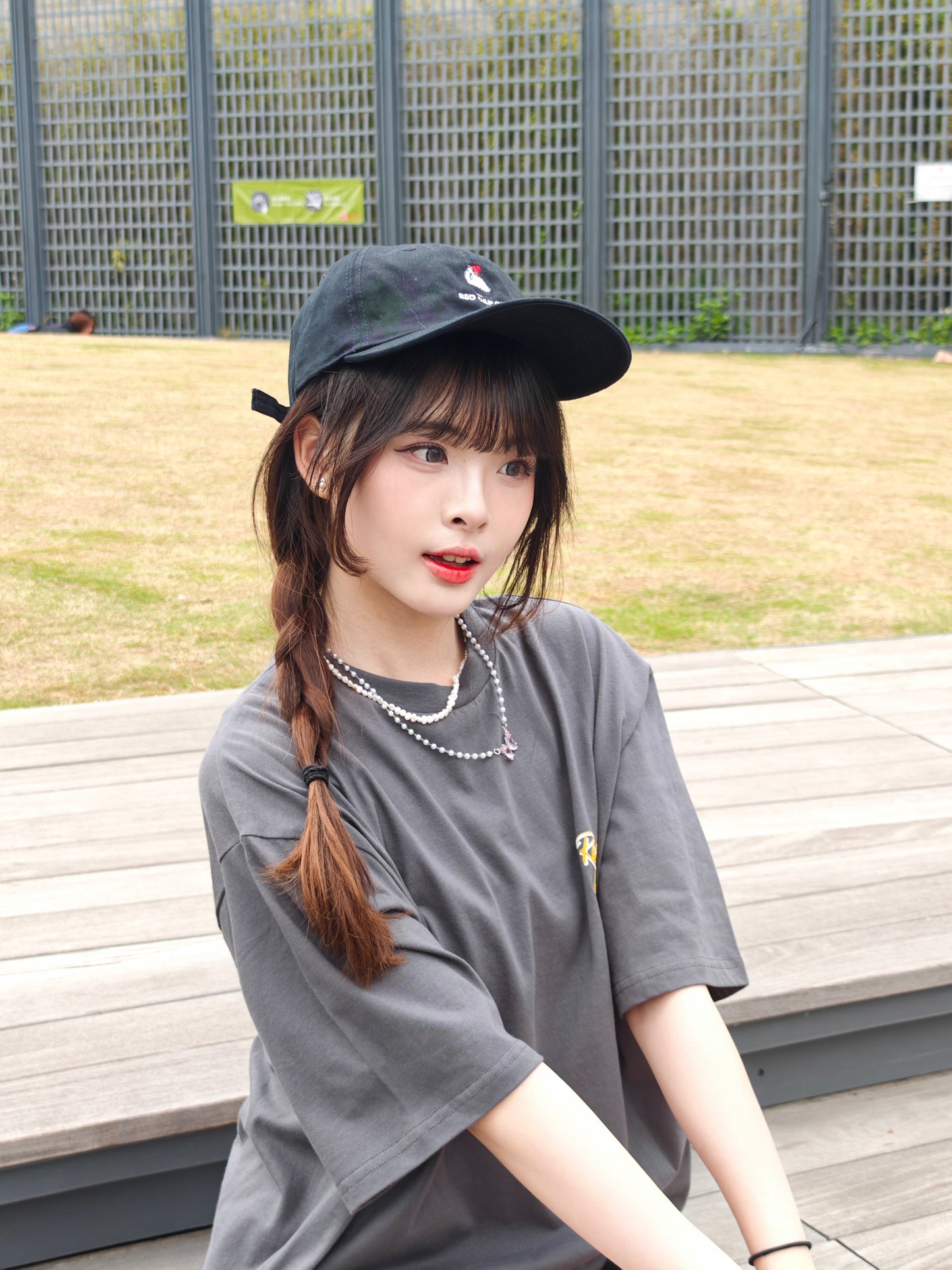 Red Cap Girl Cap