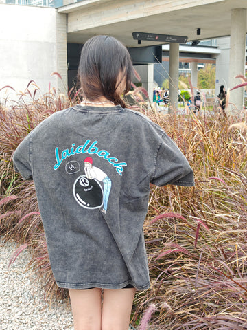 RED CAP GIRL WASHED T-shirt