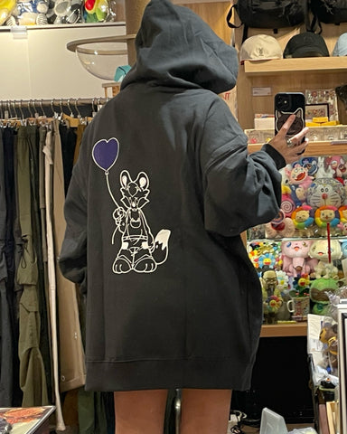 Remember. BW Heart Ballon Hoodie Zozotown Limited