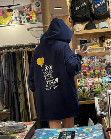 Remember. BW Heart Ballon Hoodie Zozotown Limited