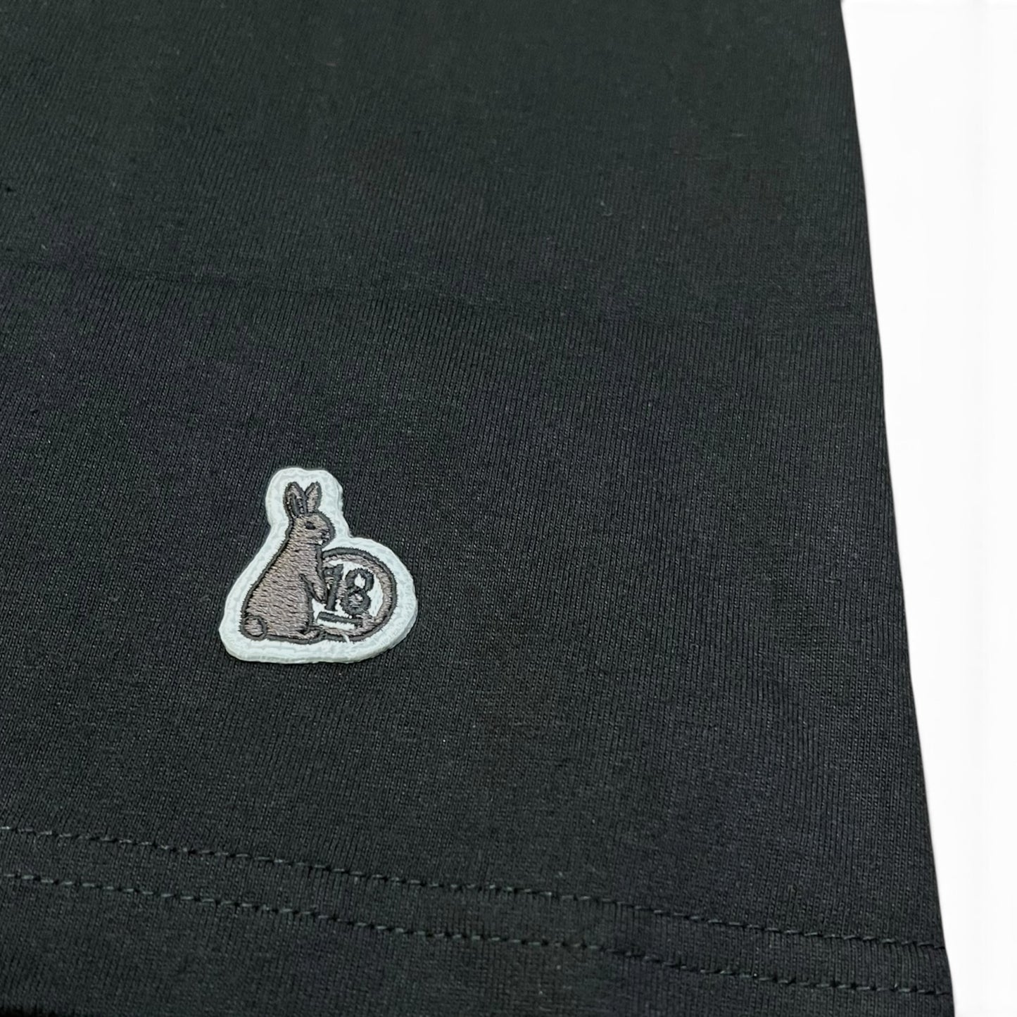 FR2闇 Rabbit Tattoo Garment Dye T-Shirt