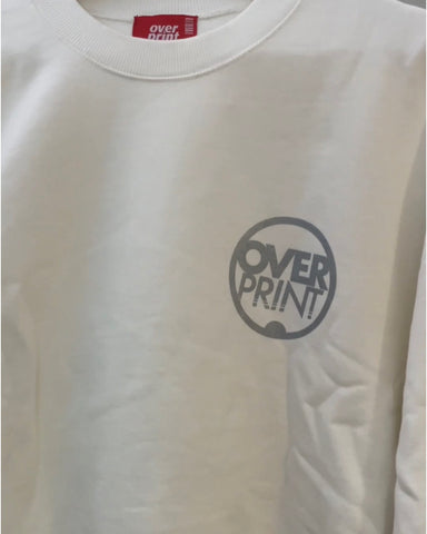 Over print Pop Art sweatshirts Ver:8 (White)