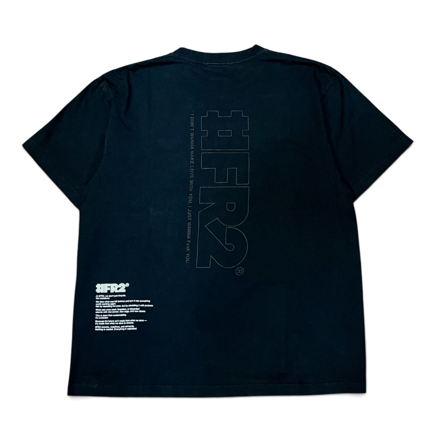 FR2闇 Garment Dye 1 of 1 T-Shirt C (FR2闇系列，只有一件)