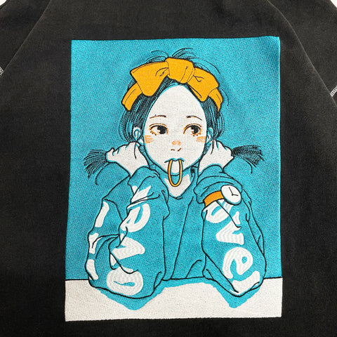 Over print Pop Art Hoodie Ver:1 EMB Ver.