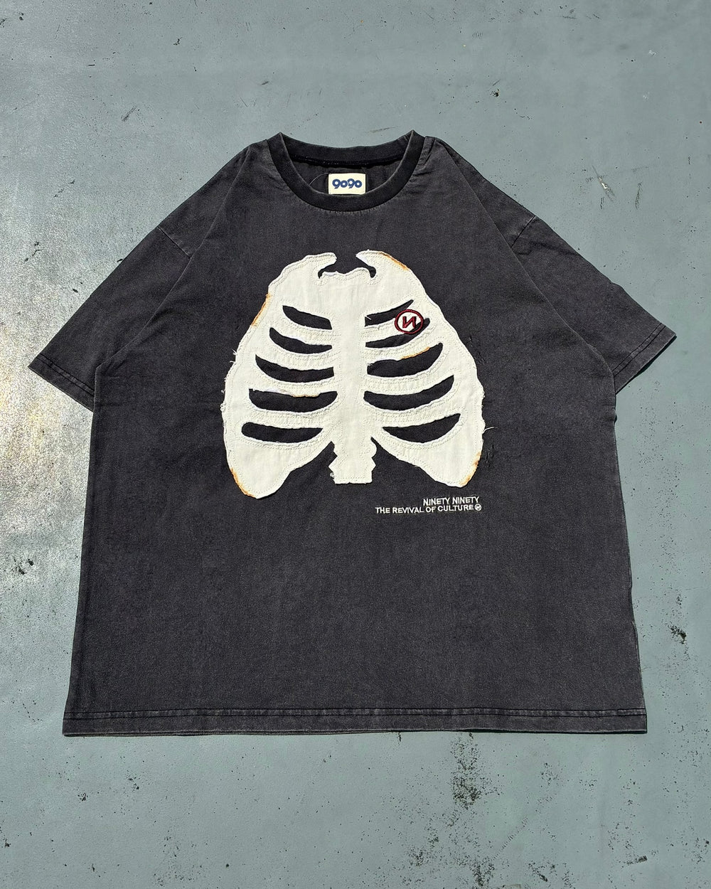 (預訂) 9090 Burned Bone Patch Tee (約7-14個工作天到貨) ❌26/6 19:00截單