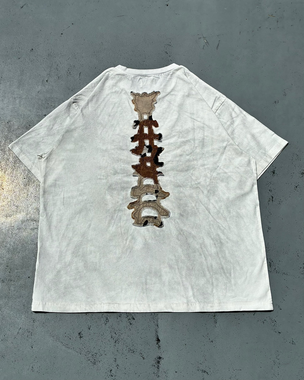 (預訂) 9090 Burned Bone Patch Tee (約7-14個工作天到貨) ❌26/6 19:00截單