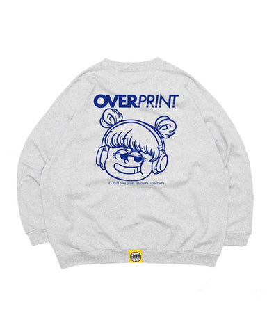 Over print Zerozerohero Don't Copy Me Sweatshirts Like L/S Tee