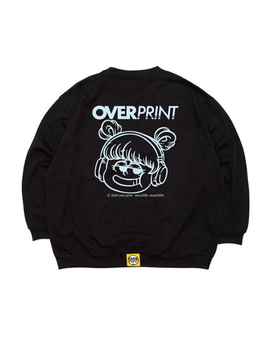 Over print Zerozerohero Don't Copy Me Sweatshirts Like L/S Tee