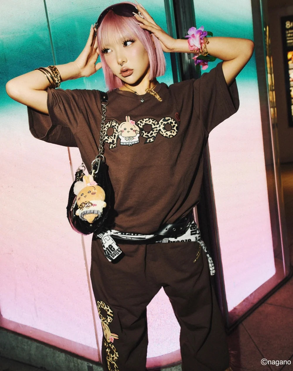 9090 x Chiikawa OG Logo T-Shirt (Usagi)
