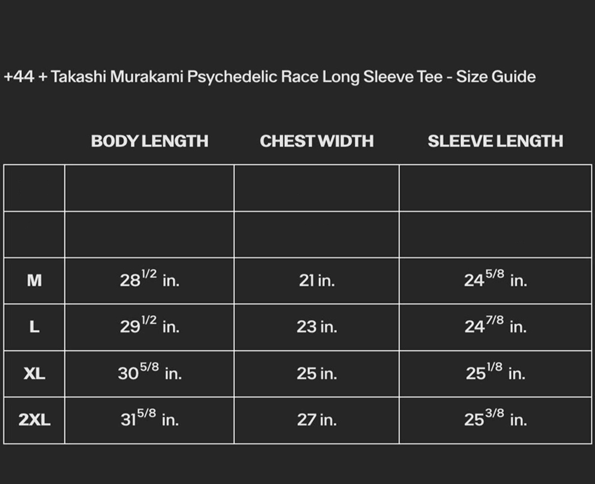Tmkk x +44 Psychedelic Race L/S Tee
