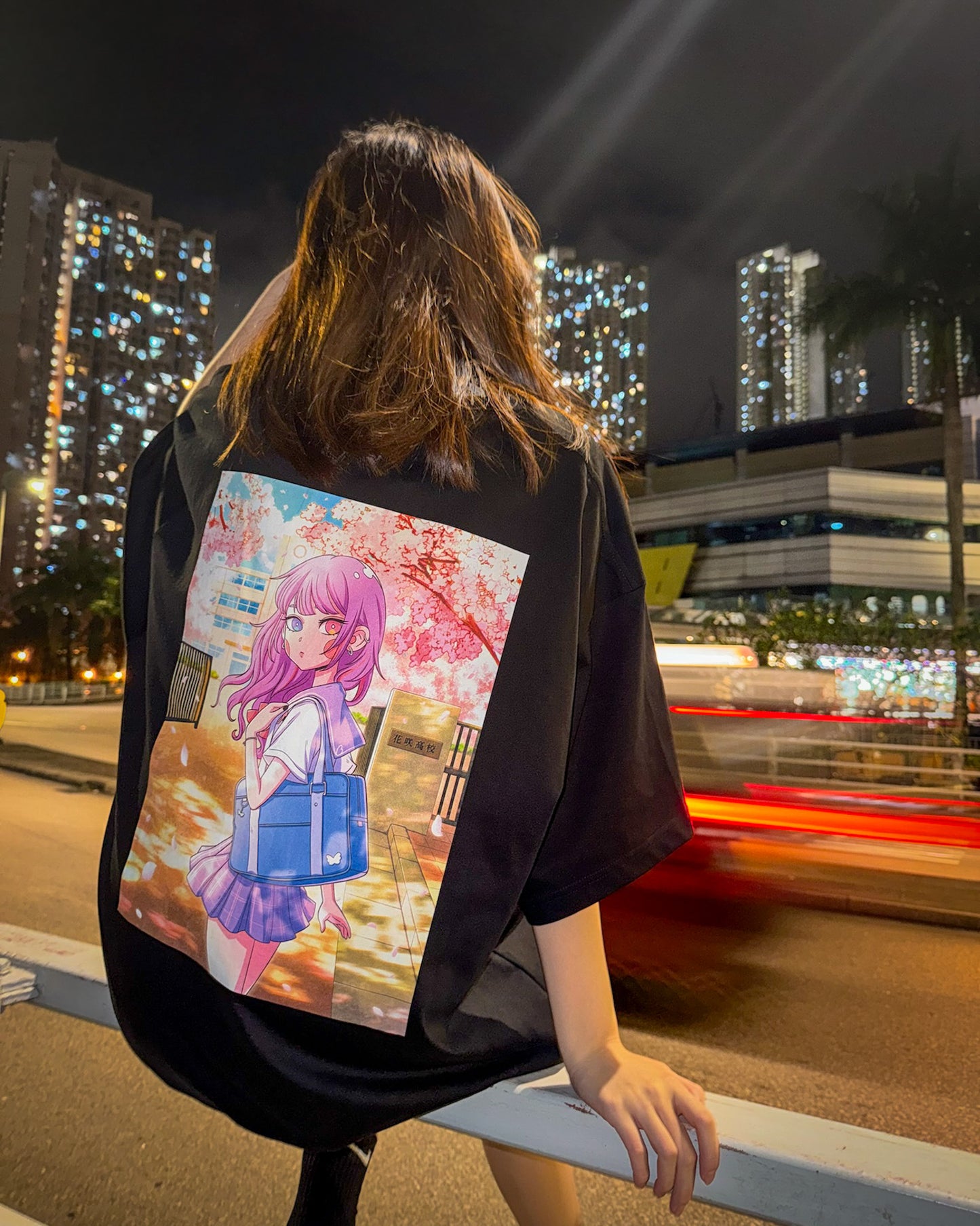 Tsubasa City Girl Hanasaki Koukou Tee (Miu)