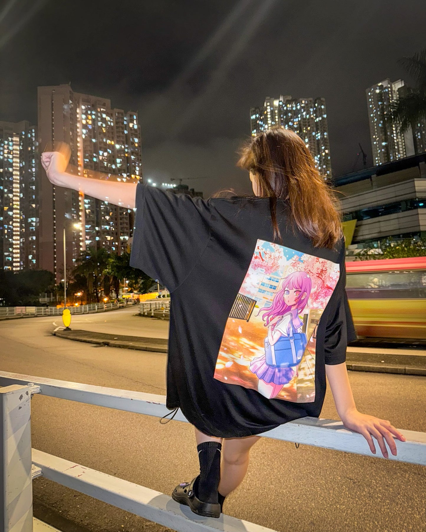 Tsubasa City Girl Hanasaki Koukou Tee (Miu)
