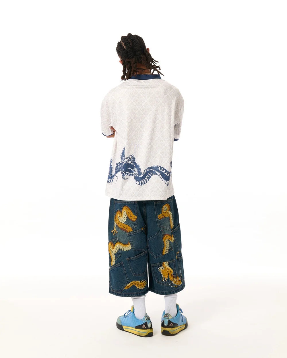 9090 x DEATH "56" SENTENCE Dragon Jorts