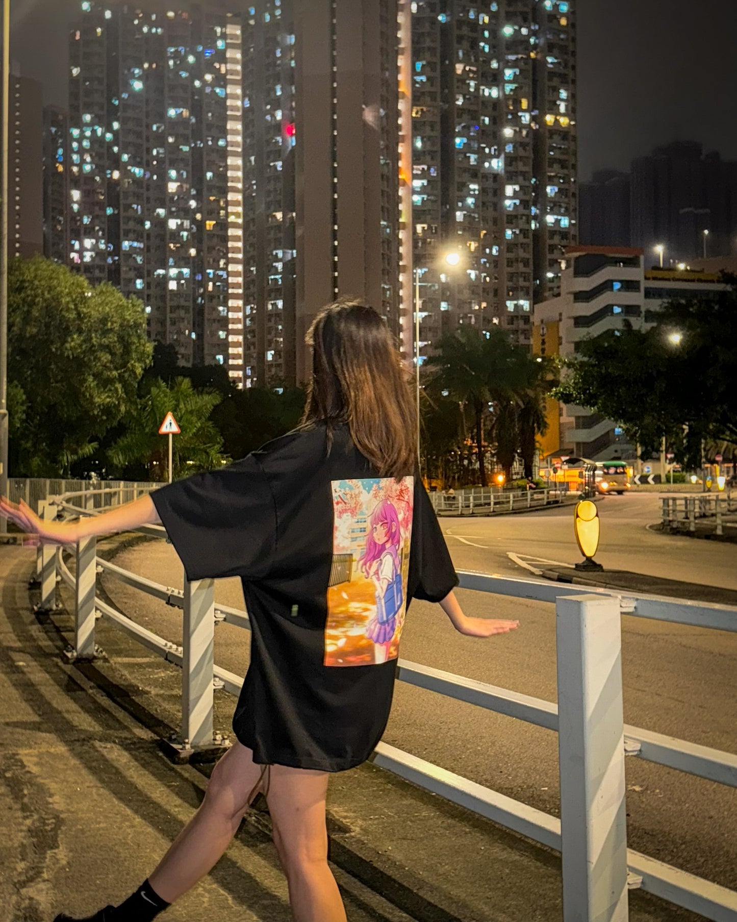 Tsubasa City Girl Hanasaki Koukou Tee (Miu)