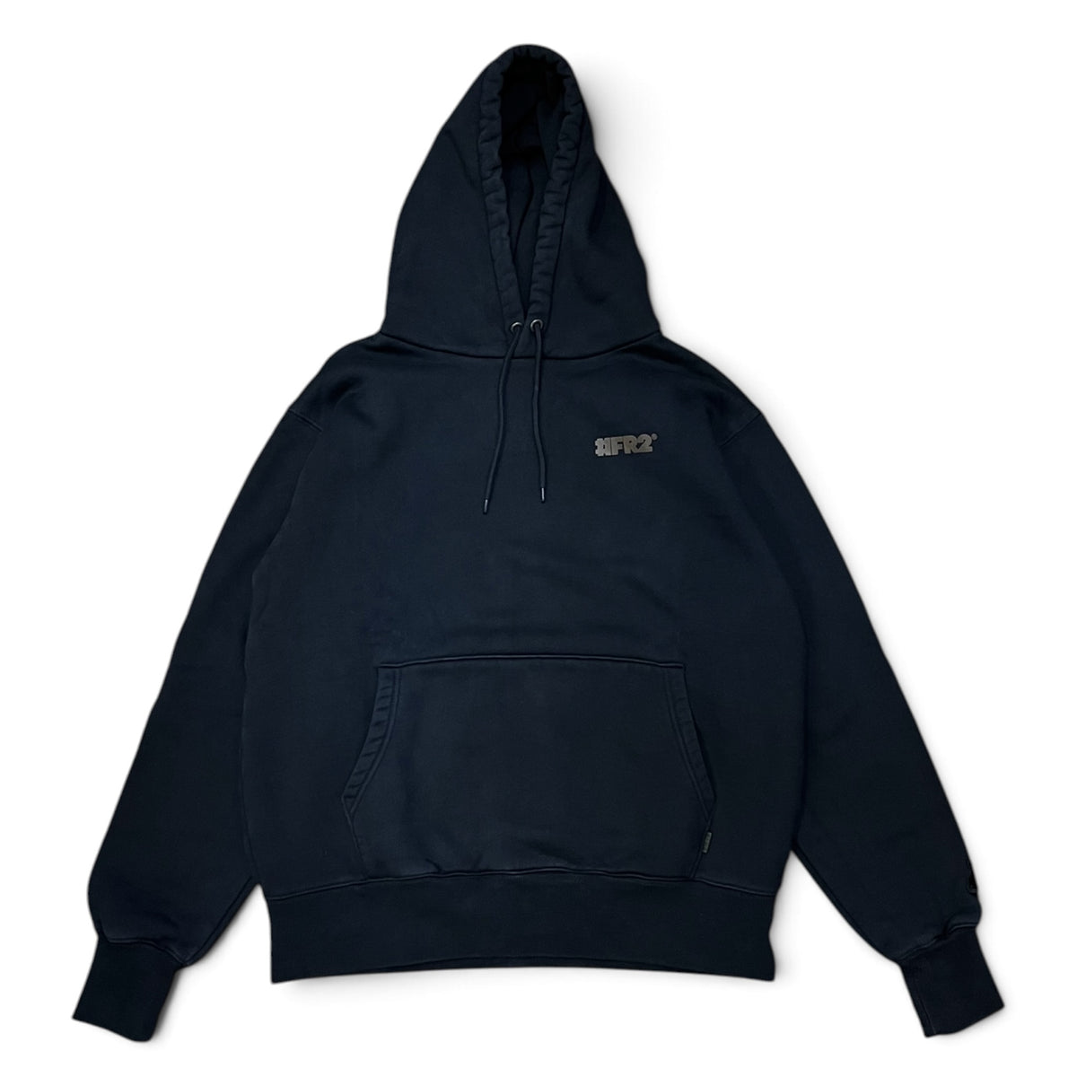 FR2闇 Garment Dye 1 of 1 Embroidery Logo Hoodie A (FR2闇系列，只有一件)