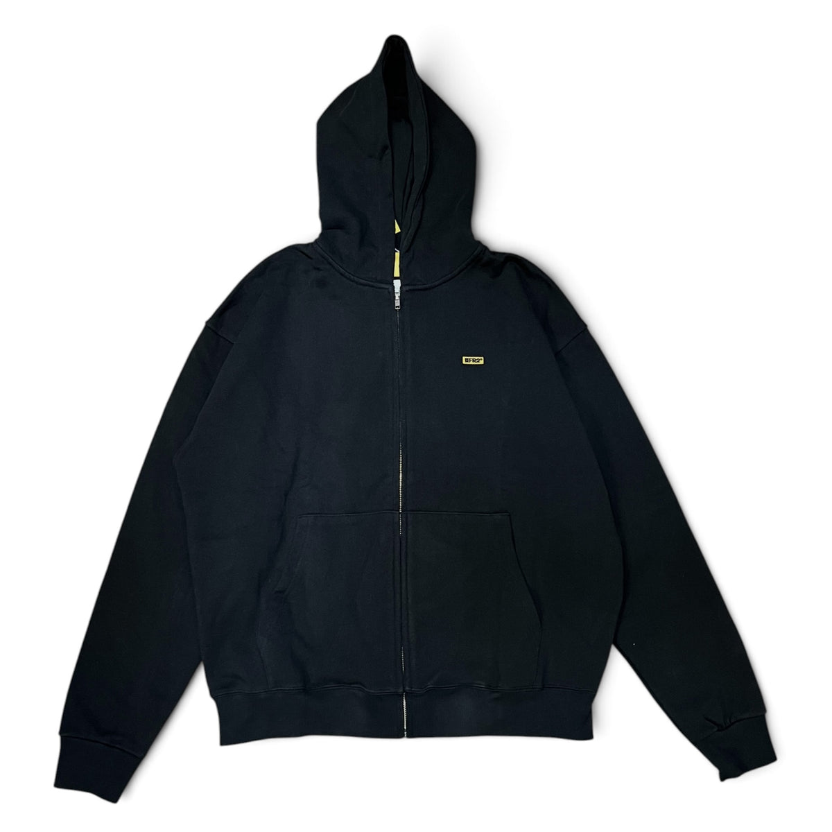 FR2闇 USA Cotton Small Box Logo Embroidery Zip Hoodie