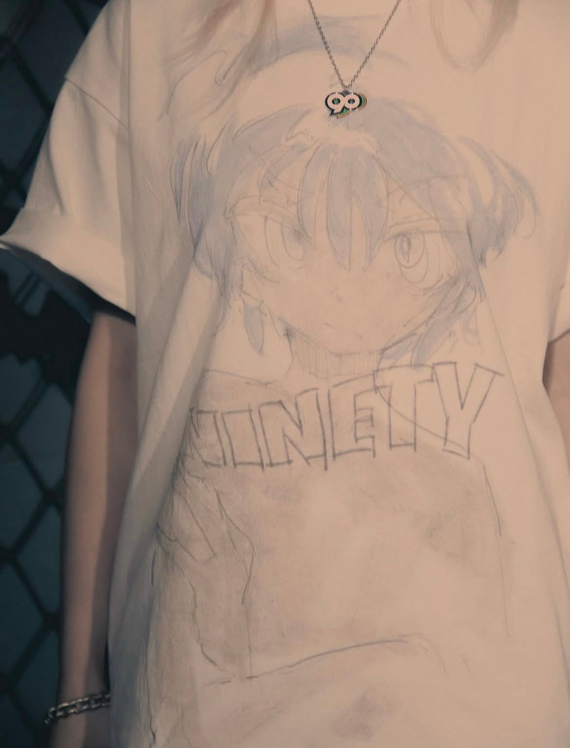 9090 x Tomine Tee (White)