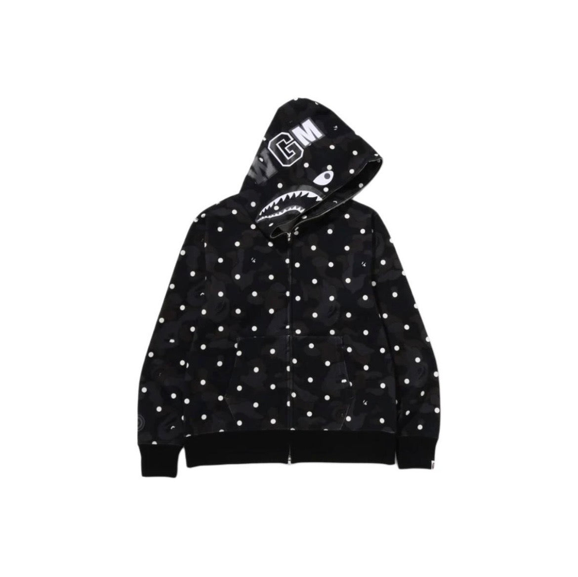 (預訂) BAPE ABC Dot Shark Full Zip Hoodie (約7個工作天到貨)