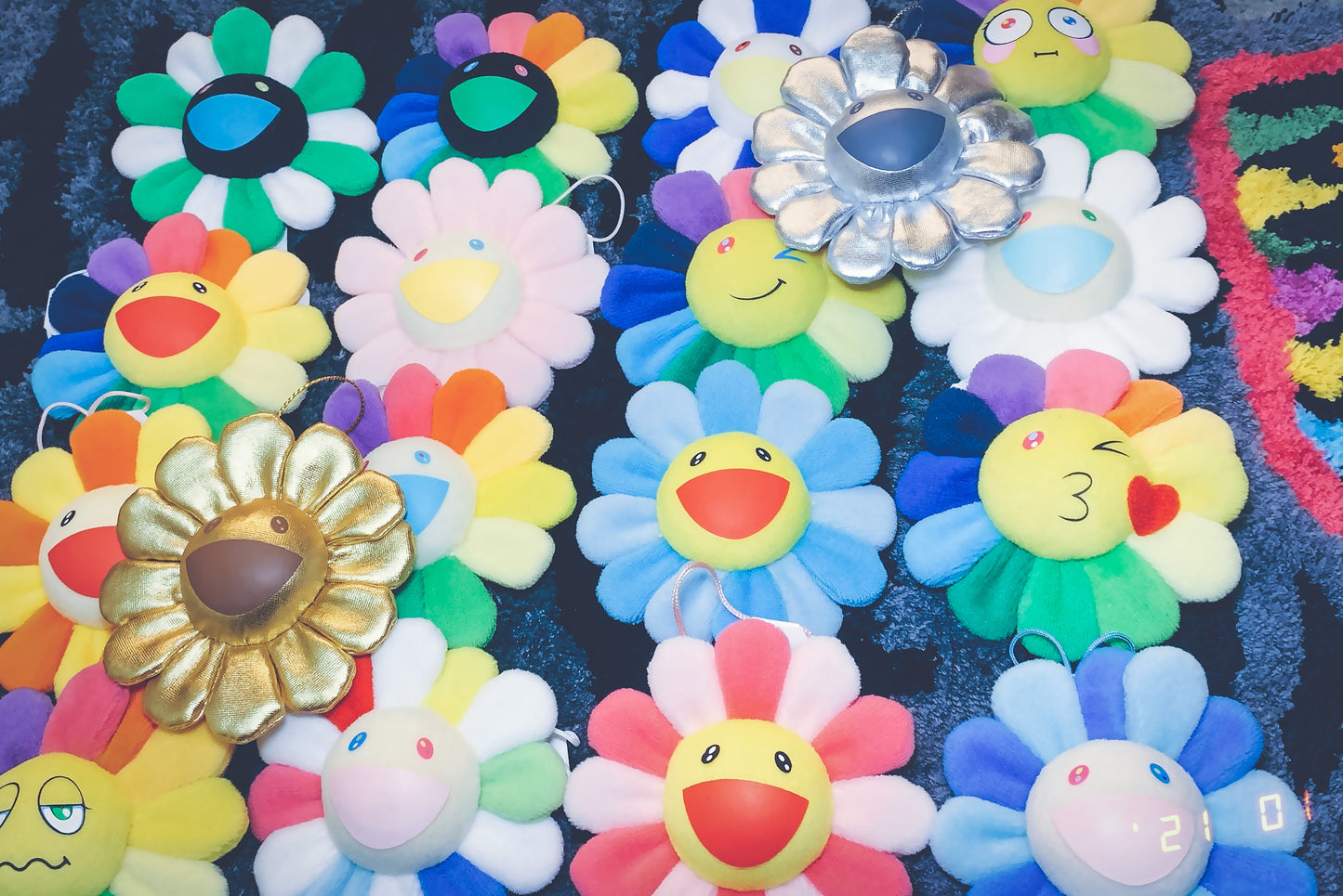 村上隆 Takashi Murakami 8cm Flower Pin