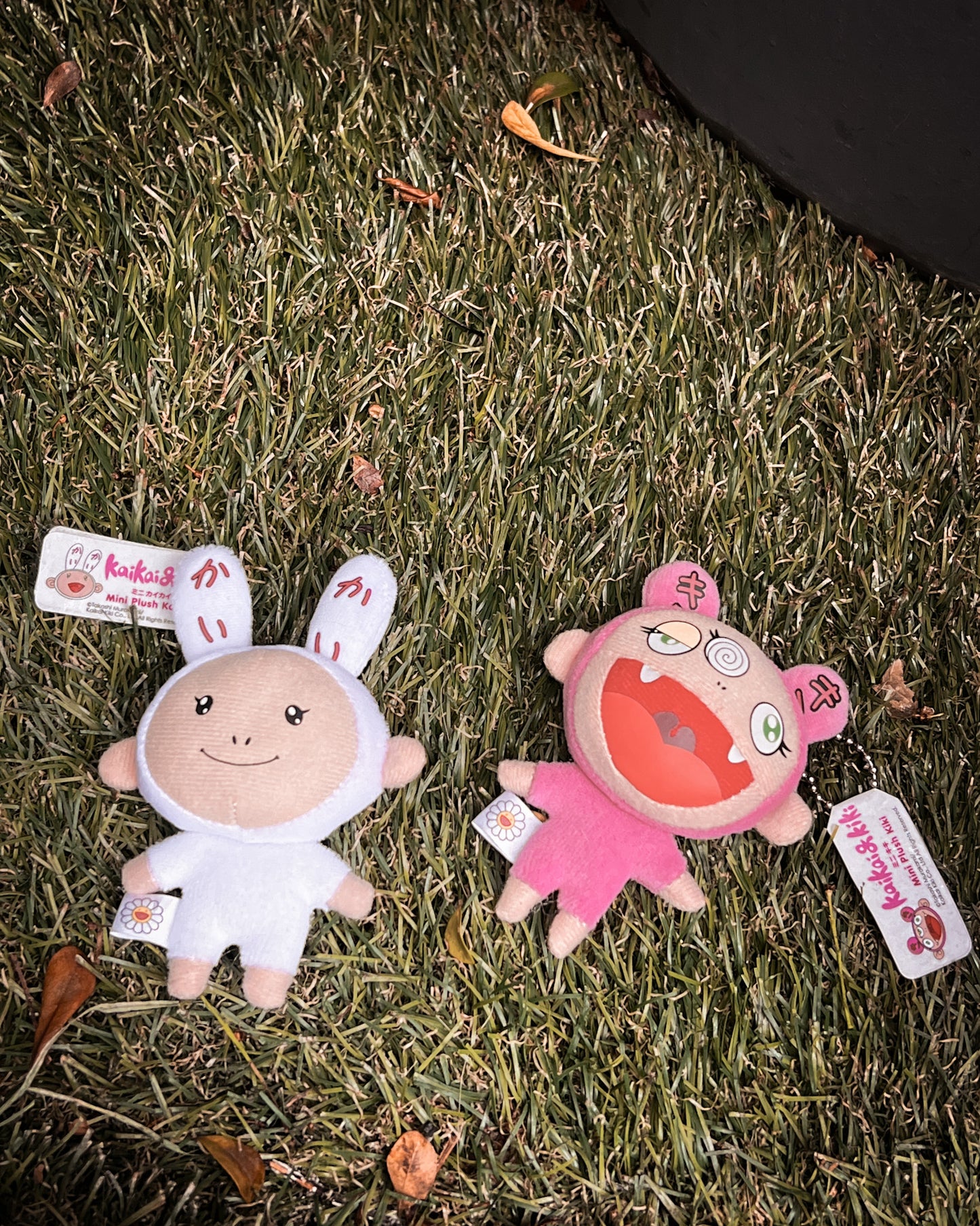 村上隆 Takashi Murakami Kaikai and Kiki Plush Keychain