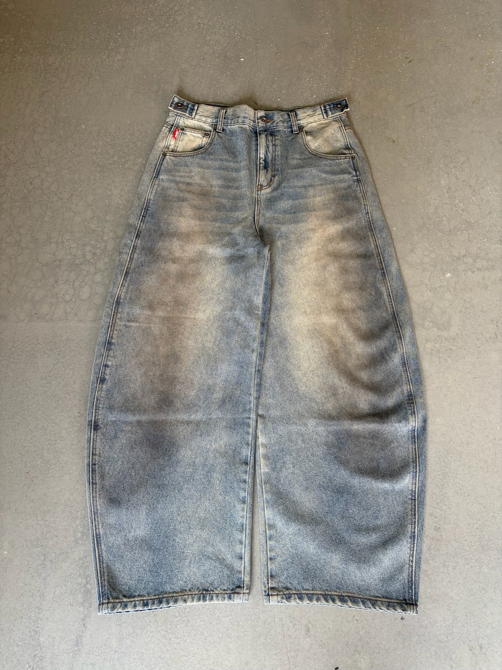 (預訂) 9090 OG Logo Painted Denim Pants (6月13日發售，發售後7個工作天到貨)