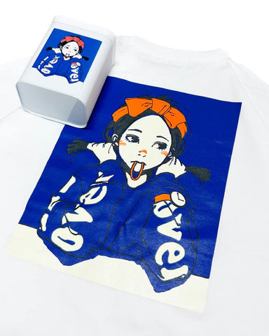 Over print Pop Art Tee Osaka Pop Up Limited Ver:1 * Glow in the dark