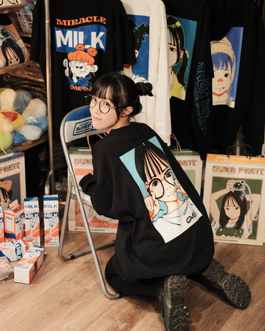 Over print Pop Art Sweatshirts Like LS Ver:16