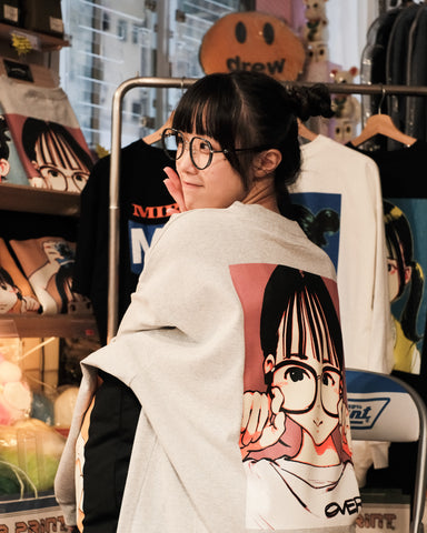 Over print Pop Art Sweatshirts Like LS Ver:16