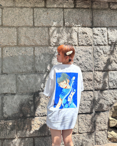 Over print Pop Art Tee Harajuku Pop Up Limited Ver:9